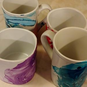 Handpainted mugs